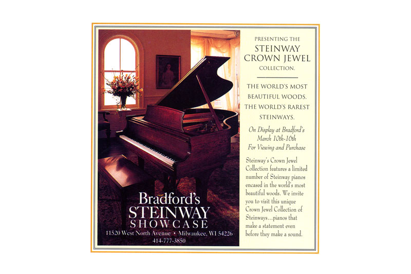 Steinway Crown Jewel Ad for Piano Dealer