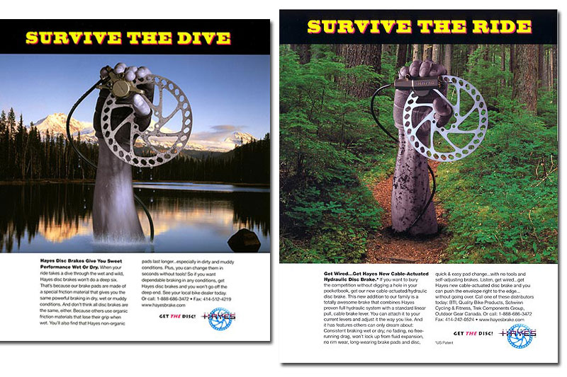 Survive the Ride Campaign for Mountain Bike Disc Brakes